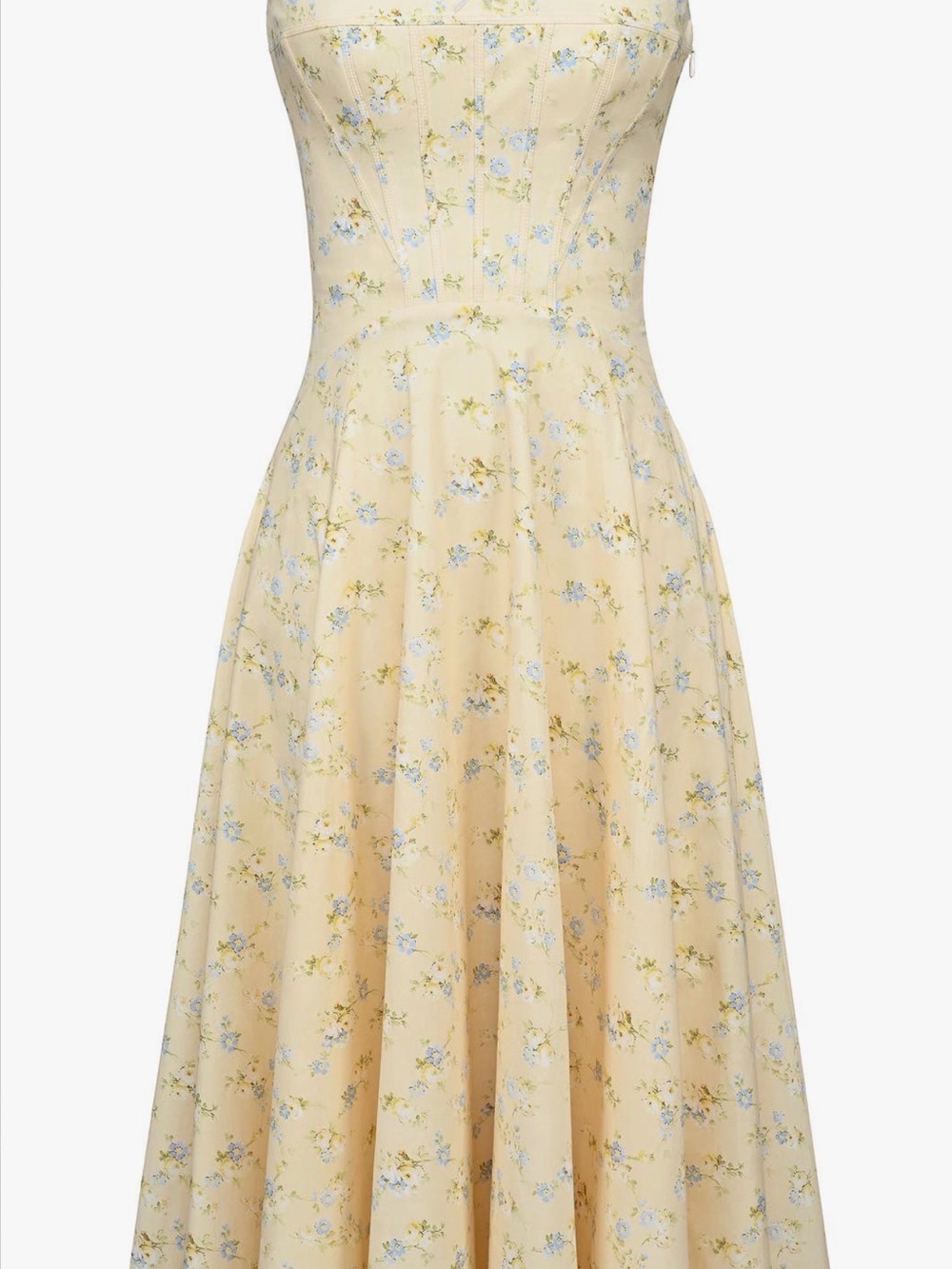 BNWT House Of CB Jaime Floral Stretch Cotton Dress - Picture 5 of 9